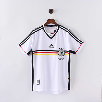 Maglia da calcio retrò della Germania del 1998