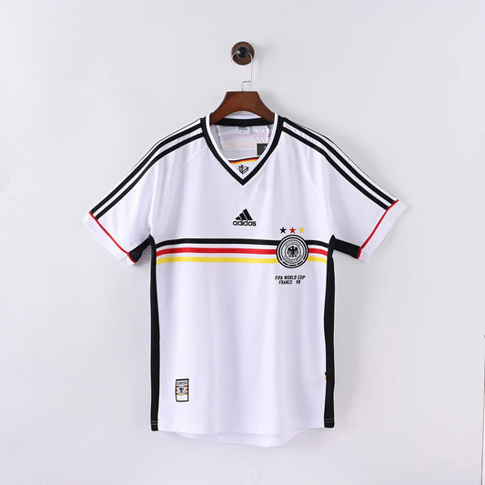 Maglia da calcio retrò della Germania del 1998