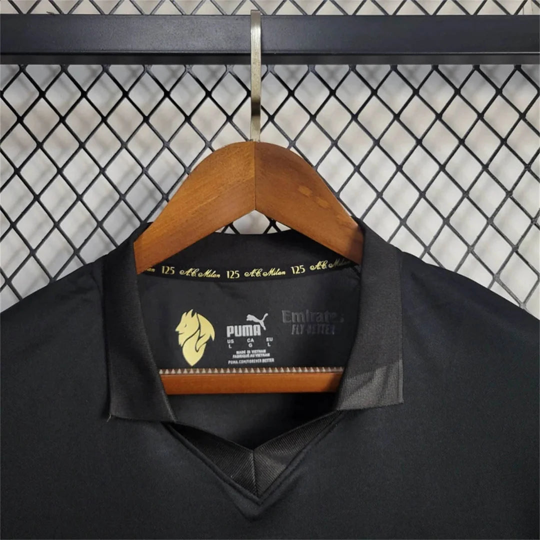 AC Milan 125th Anniversary Black Football Shirt 2024/2025