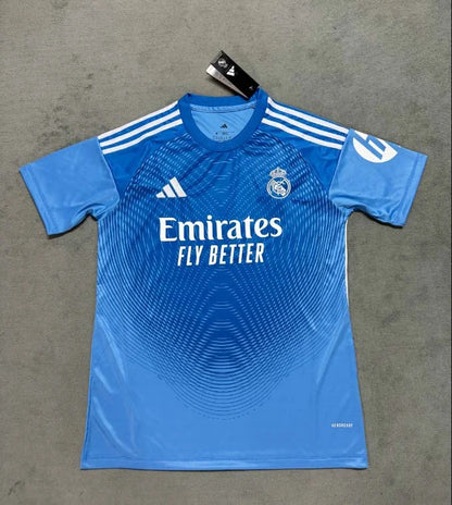 Maglia da calcio blu da allenamento del Real Madrid 2025/2026